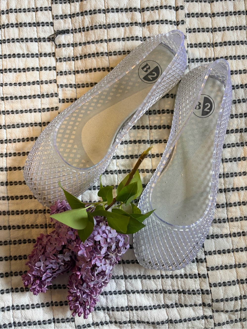 Women’s Jelly Ballet Flats (size 40)